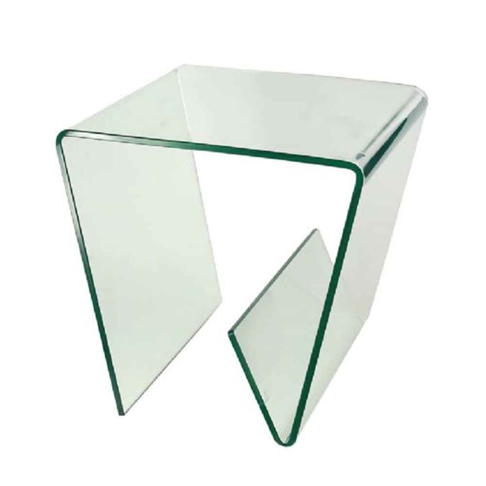 کنار مبلی جامجله شیشه خم